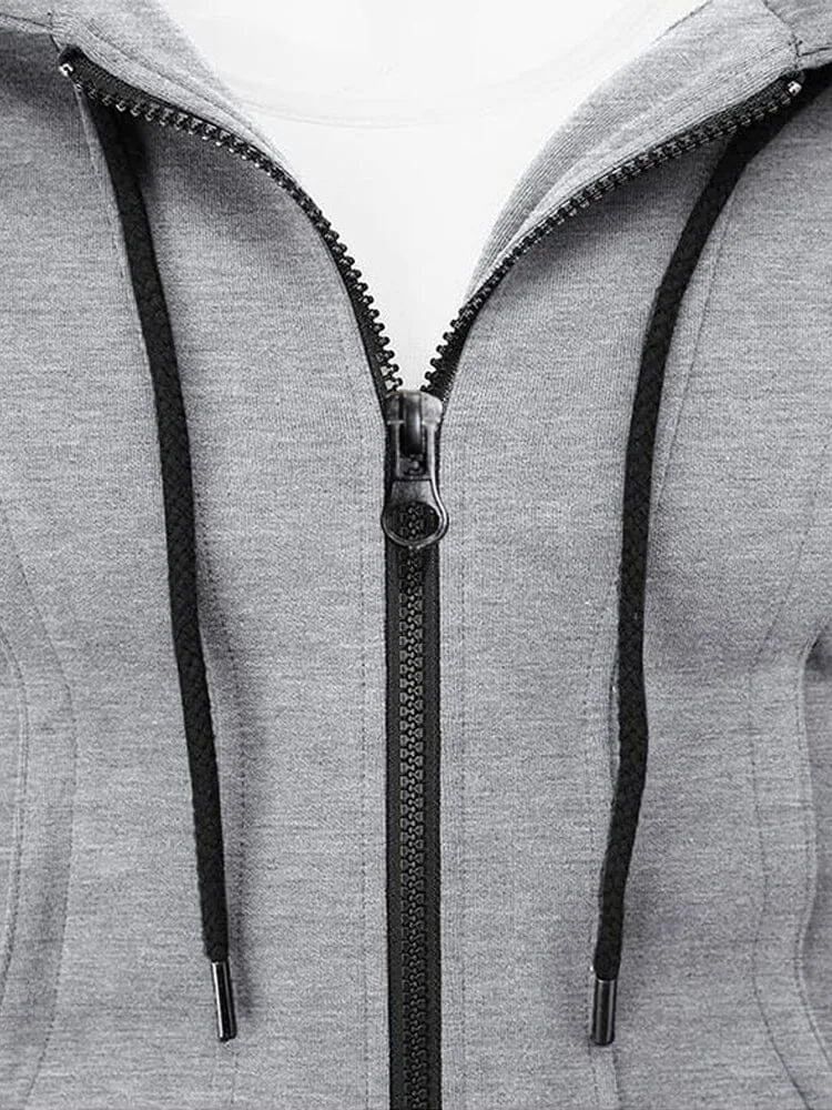 Casual Sport Hooded Coat