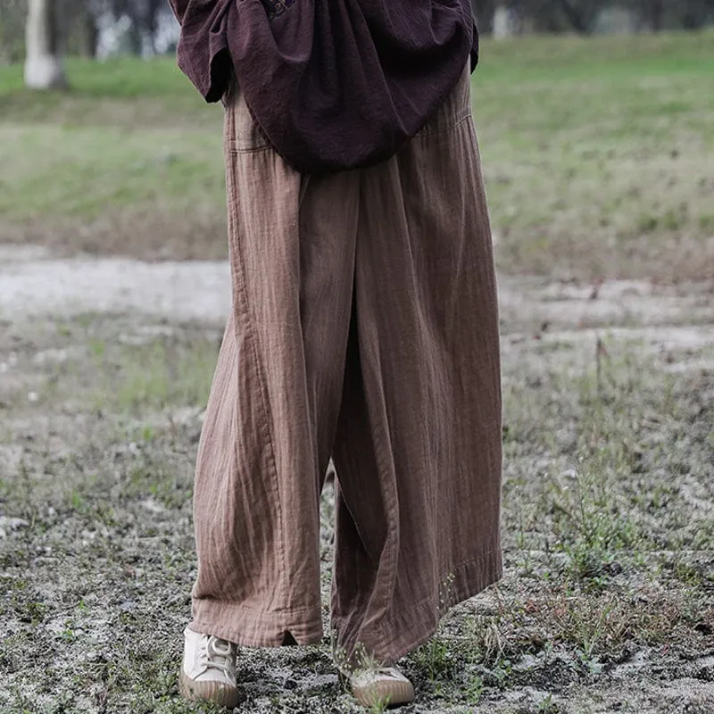 Casual Zen Cotton Pants | Lotus