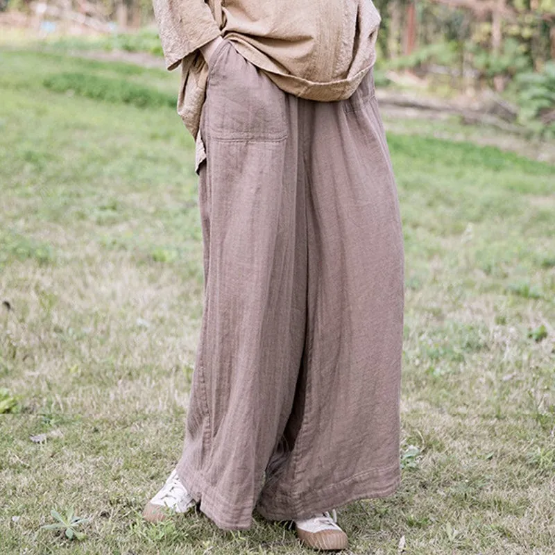 Casual Zen Cotton Pants | Lotus