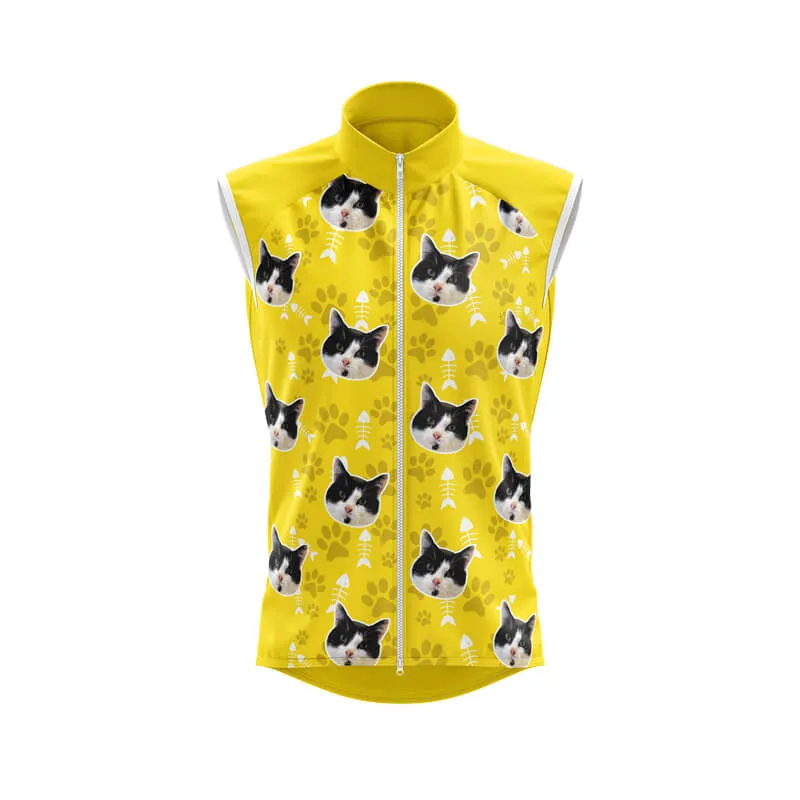 Cat Custom Face Club Jerseys (Yellow)