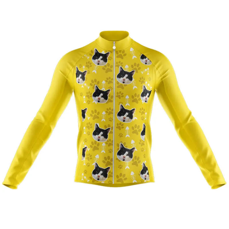 Cat Custom Face Club Jerseys (Yellow)