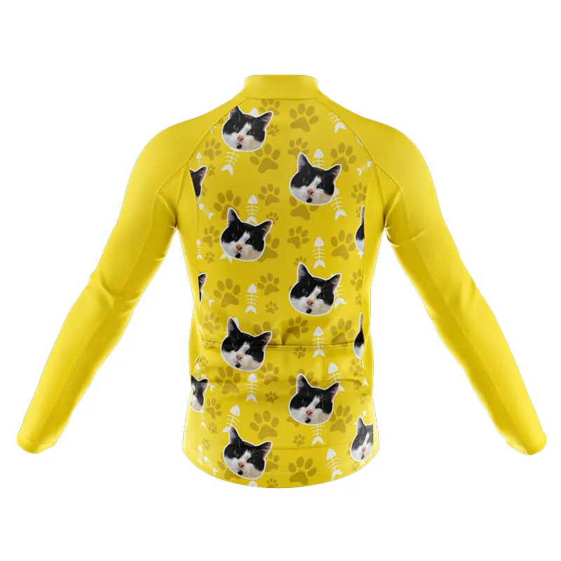 Cat Custom Face Club Jerseys (Yellow)