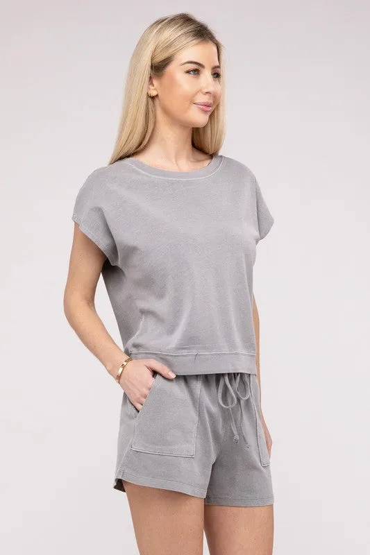 Catch Me Matching Top and Shorts Set