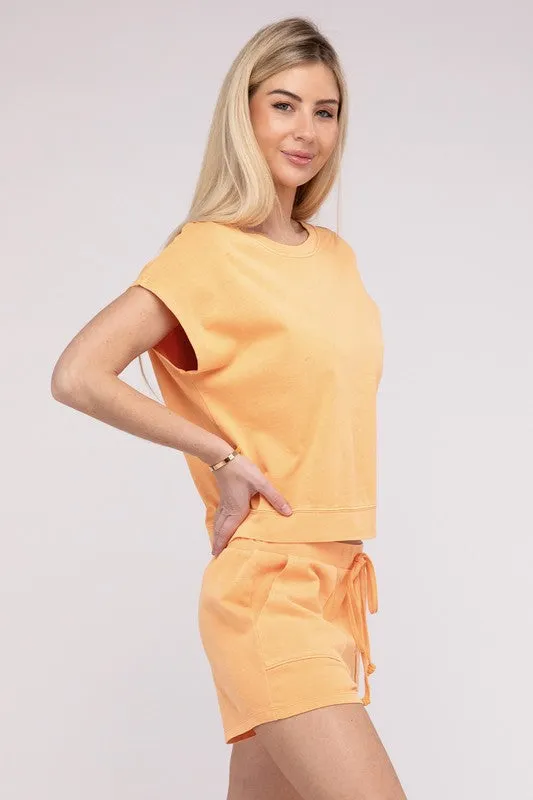 Catch Me Matching Top and Shorts Set