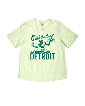 Catch the Spirit Kinda Cropped Tee / Citron