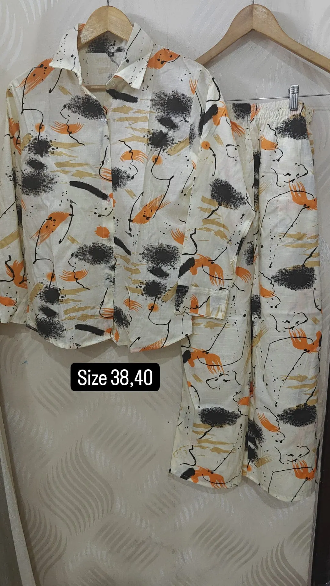 Causal cotton cordset