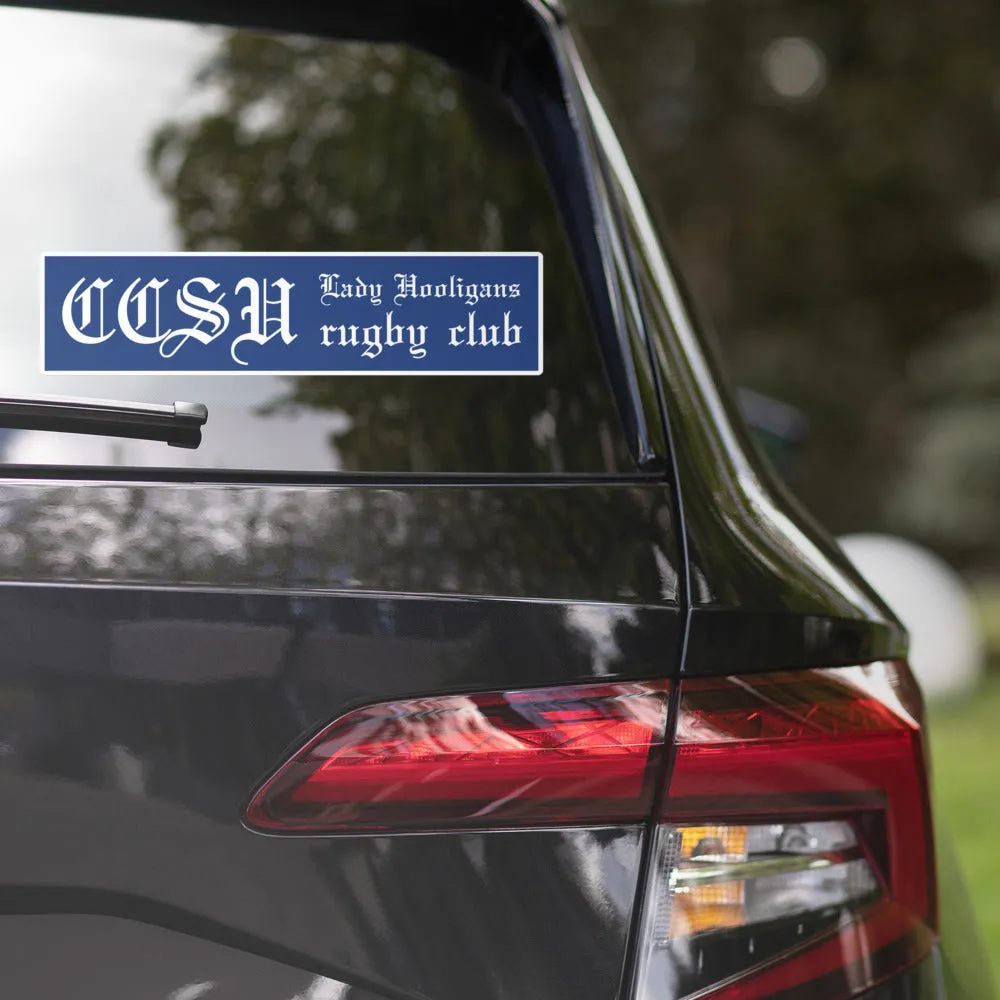 CCSU Lady Hooligans Bumper Sticker