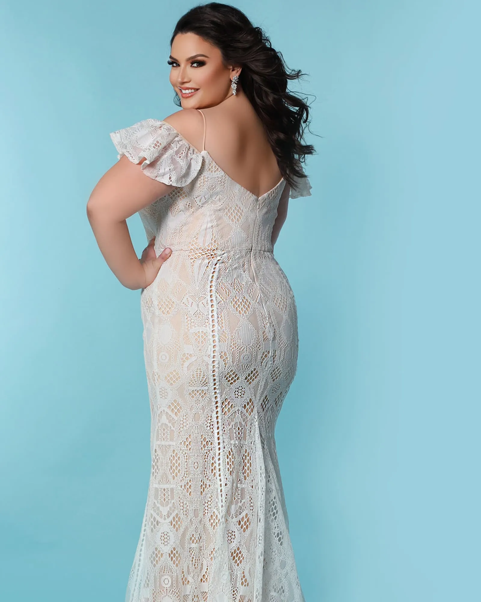 Celeste Wedding Dress | Ivory/Nude