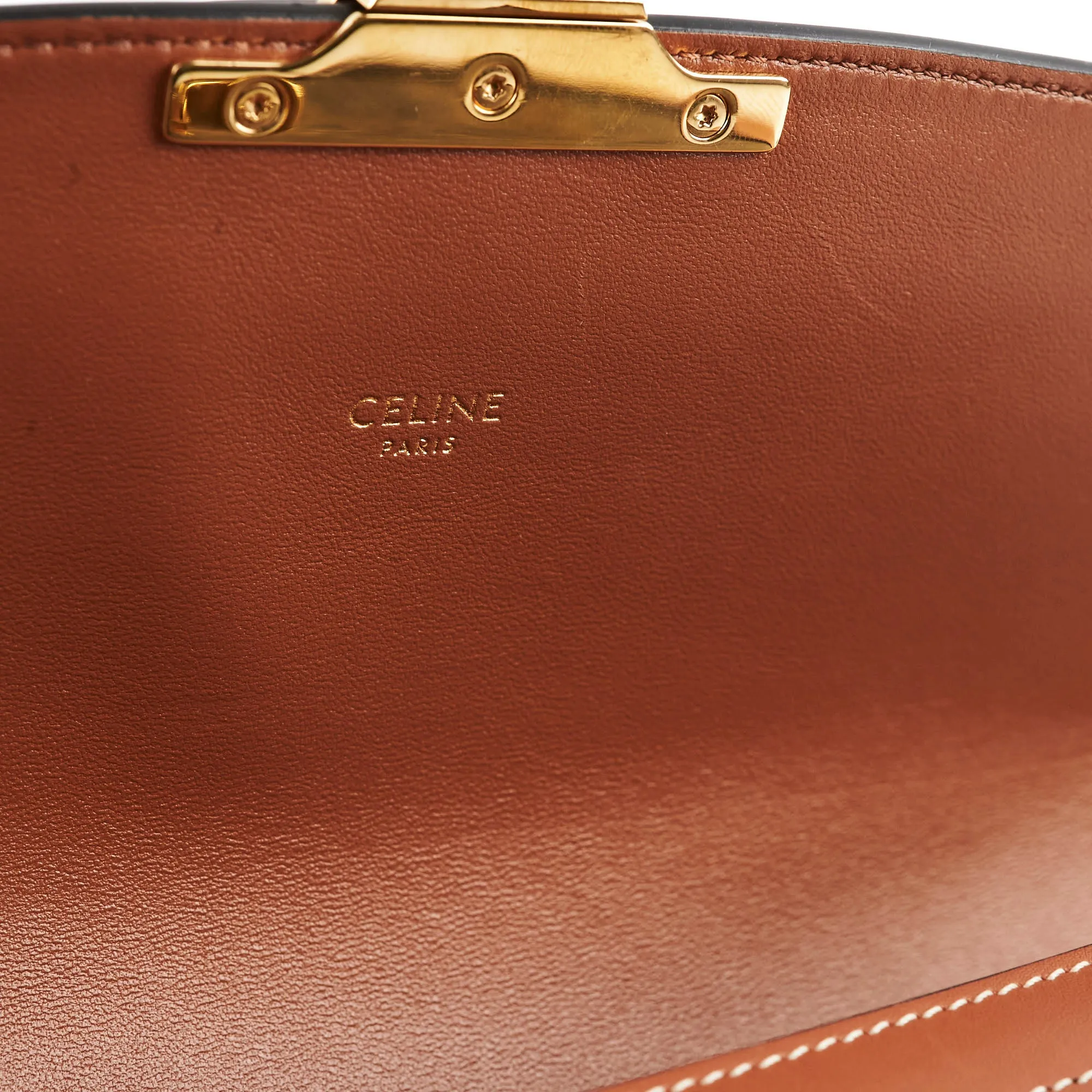 Celine Canvas Classique Triompe Bag