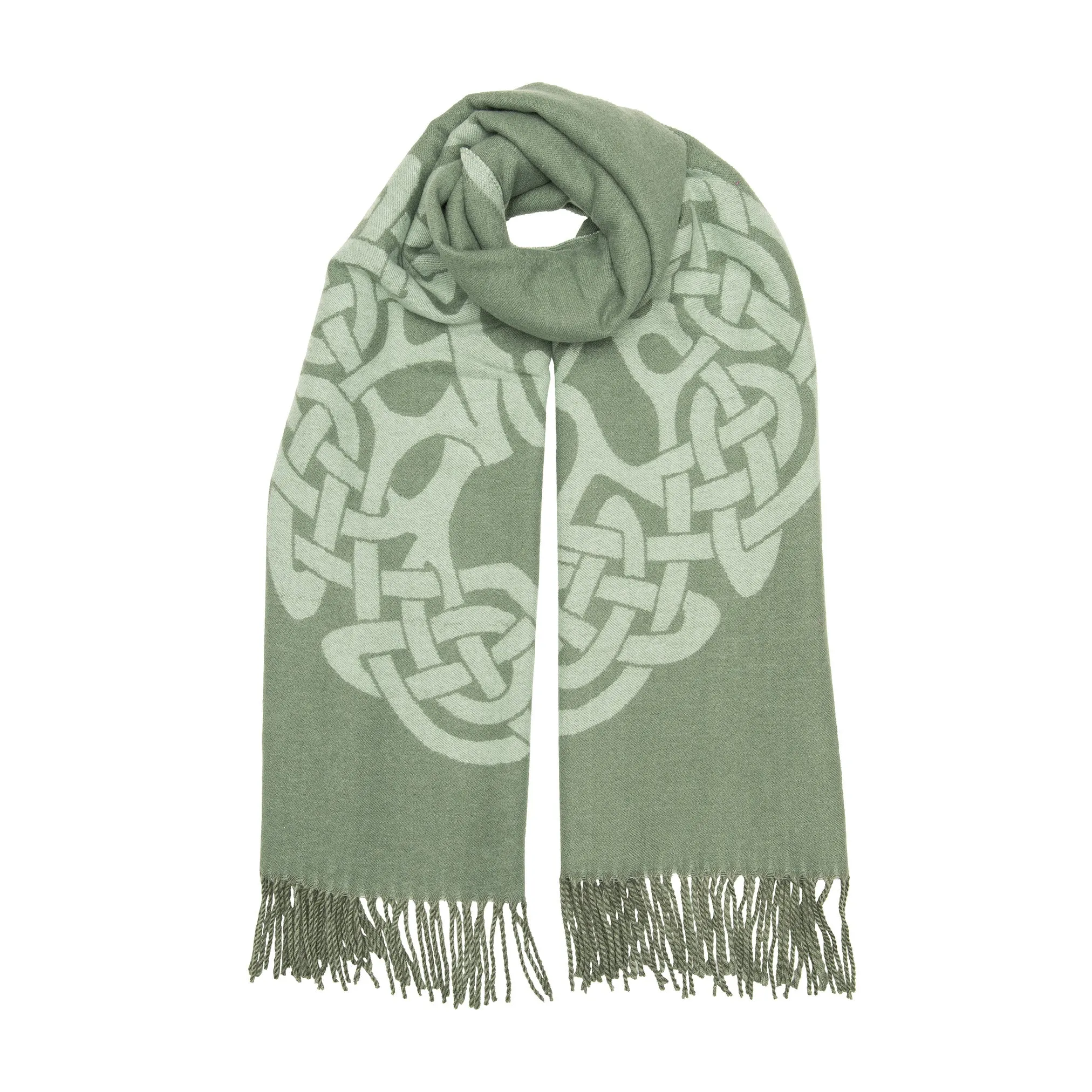 Celtic Super Soft Jacquard Scarf
