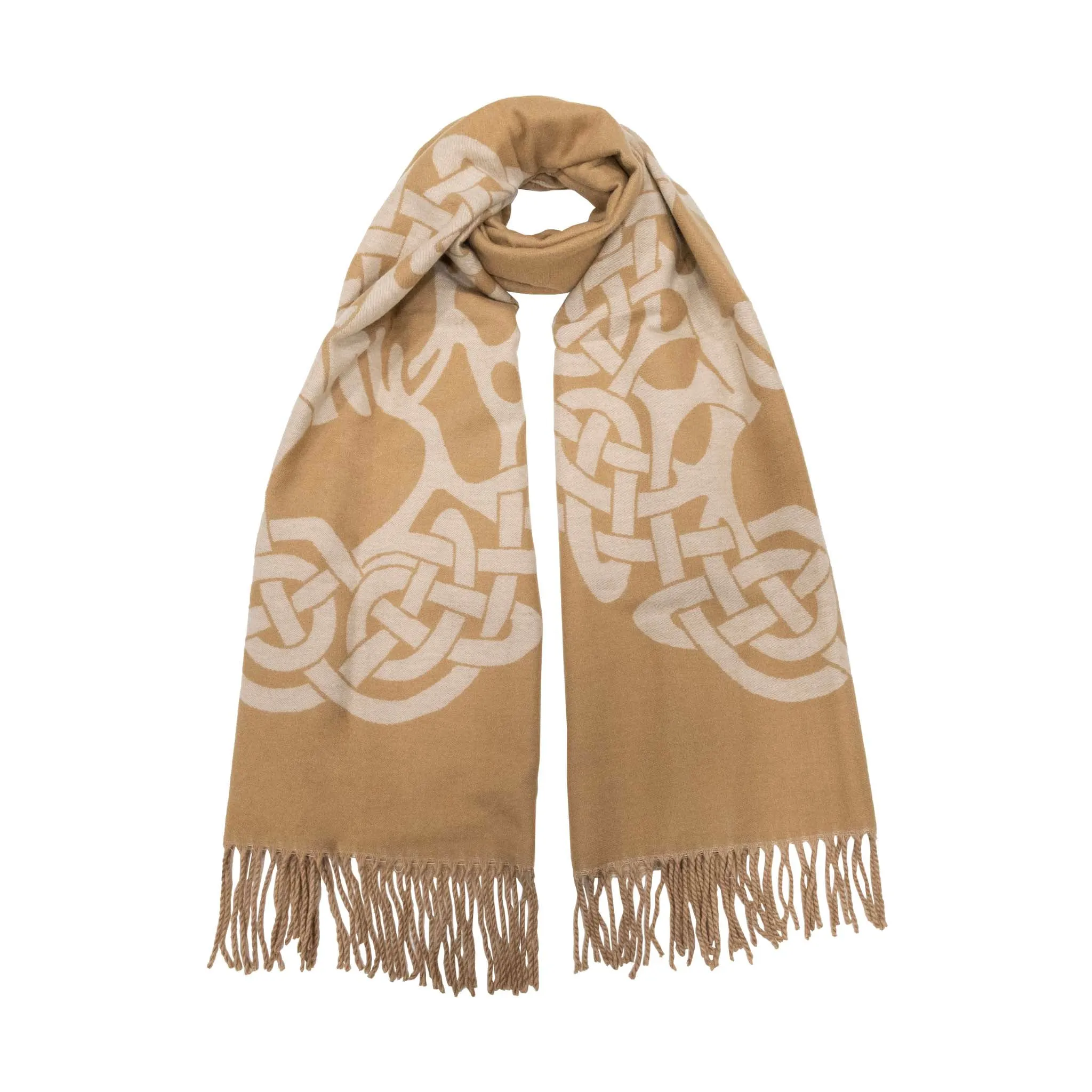 Celtic Super Soft Jacquard Scarf