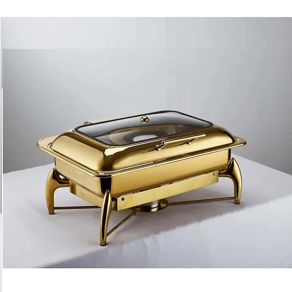 Chafing Dish - Lucile Gold with Window