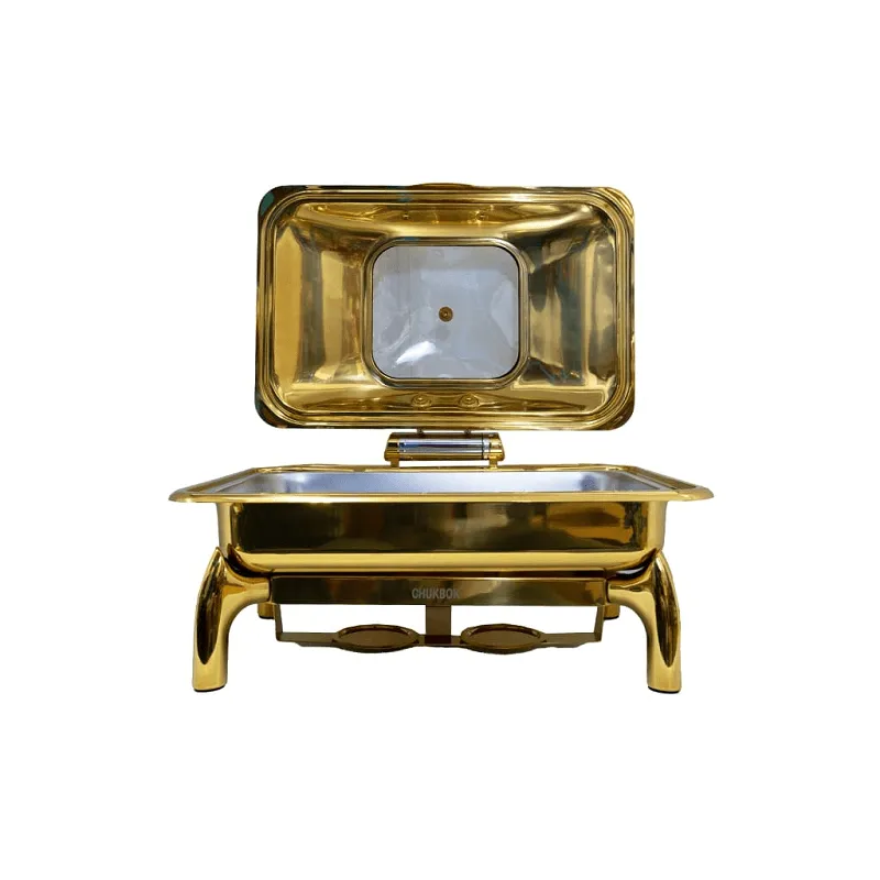 Chafing Dish - Lucile Gold with Window