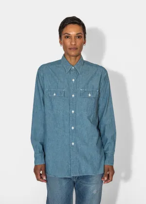 Chambray Work Shirt in Chambray