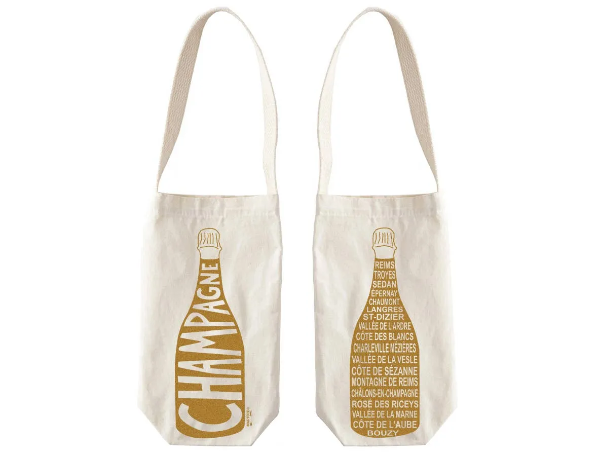 Champagne Single Wine Tote