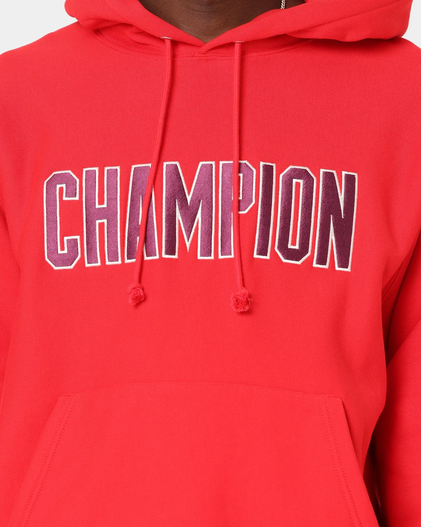 Champion Reverse Weave Collegiate Heritage Hoodie Scarlet