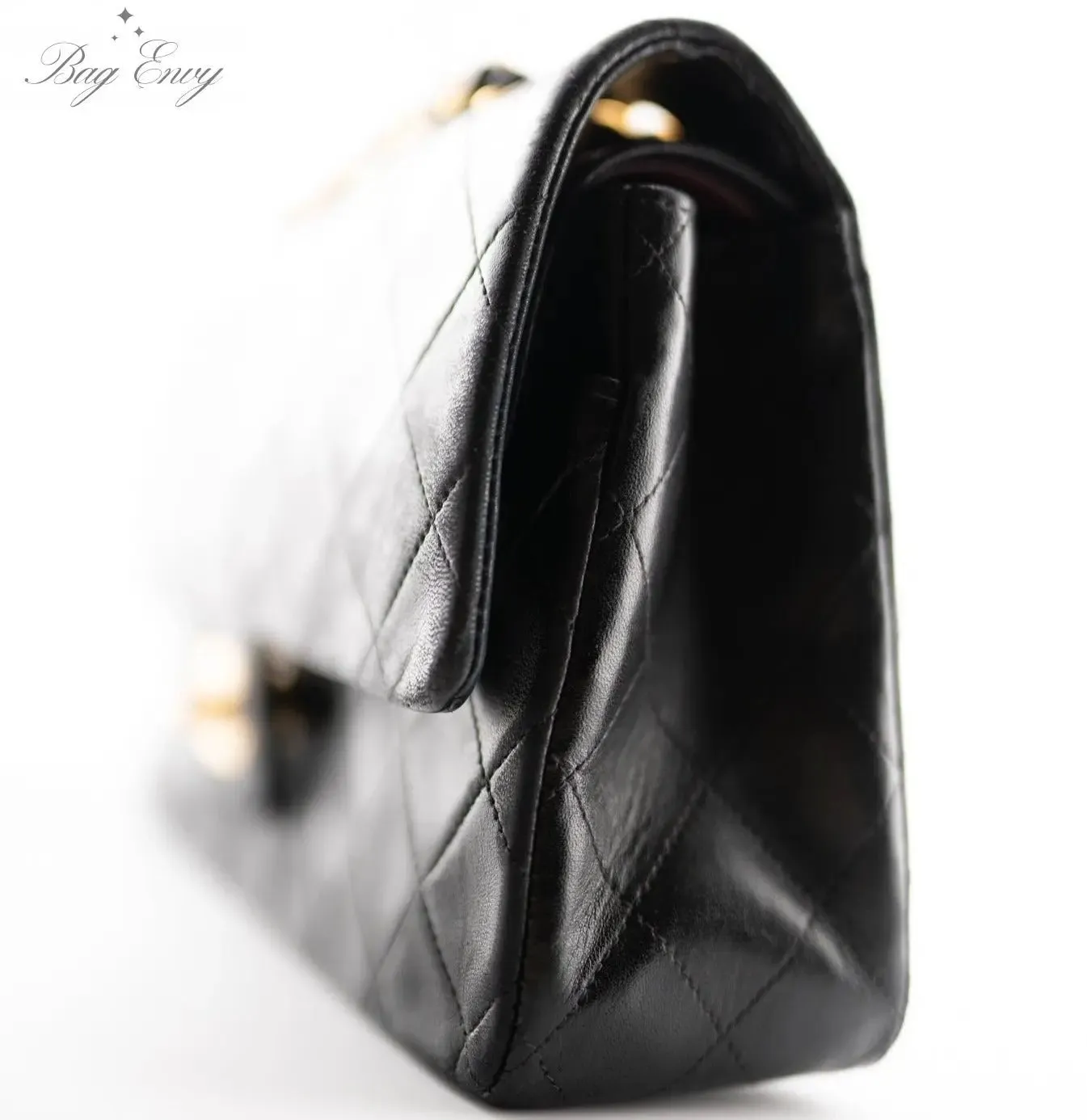 CHANEL Lambskin Medium Classic Double Flap Bag