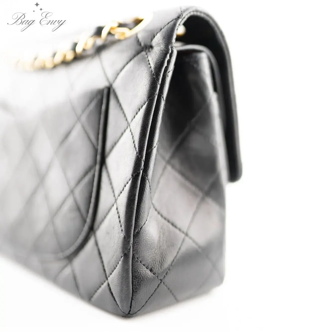 CHANEL Lambskin Medium Classic Double Flap Bag