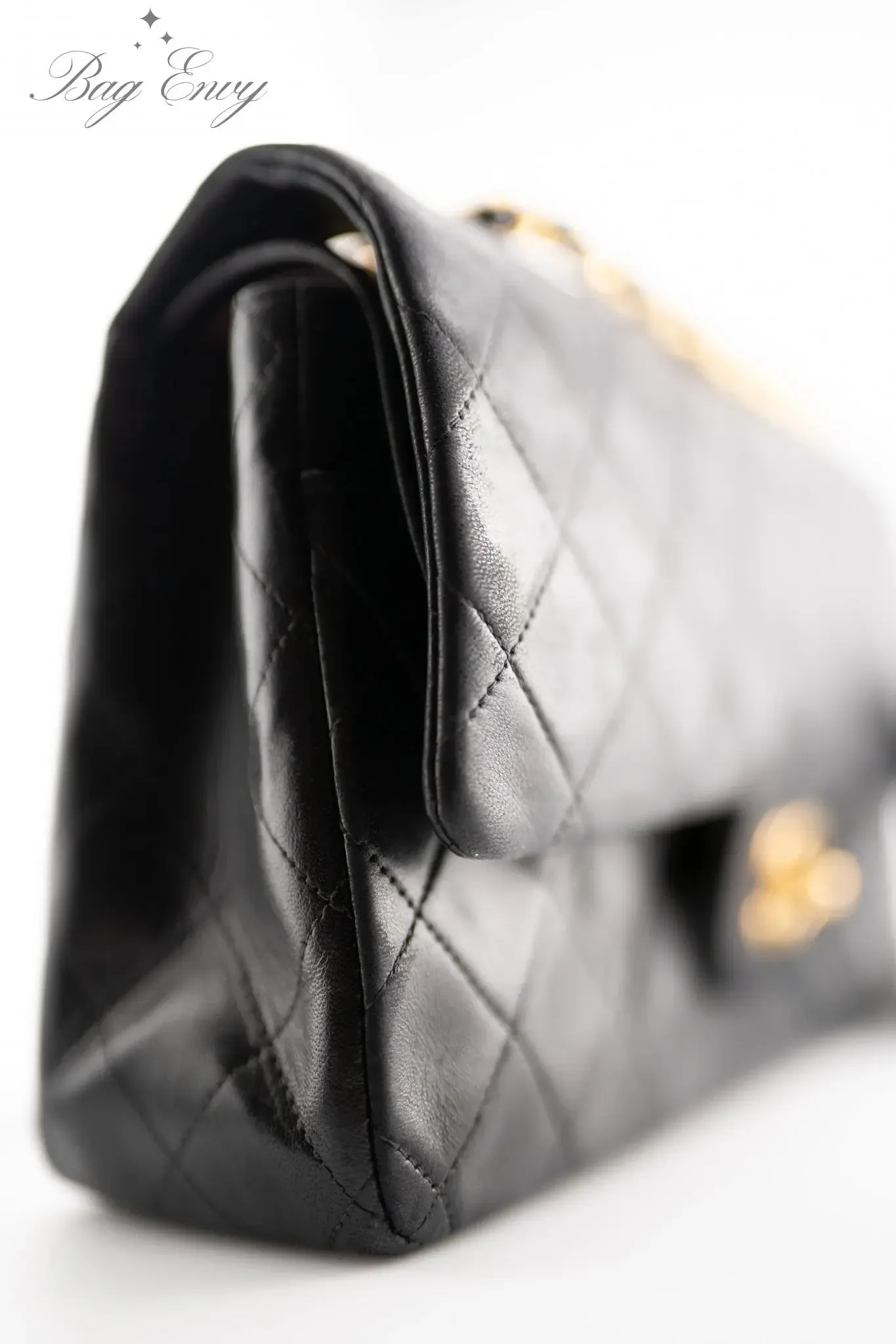 CHANEL Lambskin Medium Classic Double Flap Bag