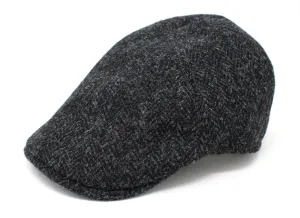 Charcoal Erin Tweed Cap