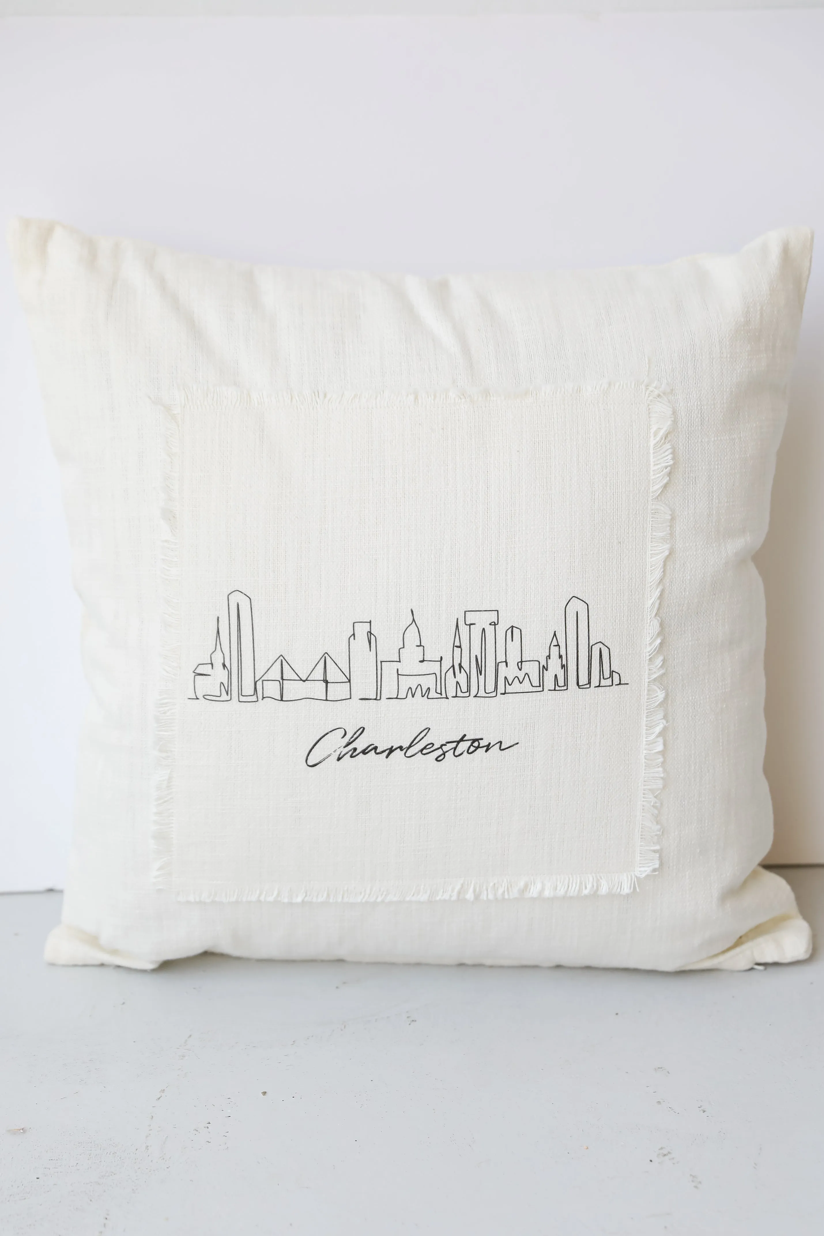 Charleston City Scape Pillow