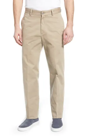 Charleston Khakis Washed Khaki<br>Flat Front<br>Trim Fit