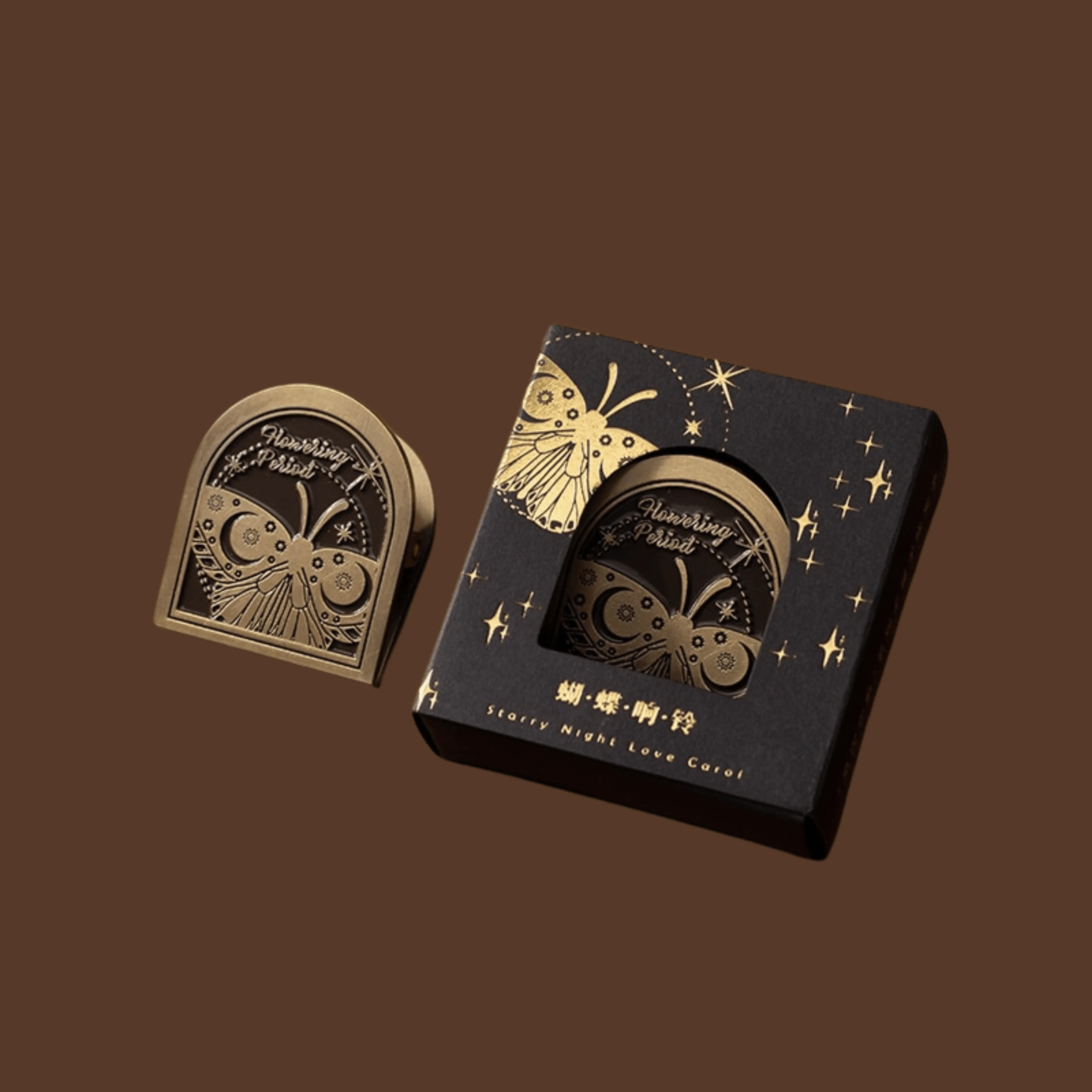 Charming Nature-Themed Bujo Clips – Durable Zinc Alloy