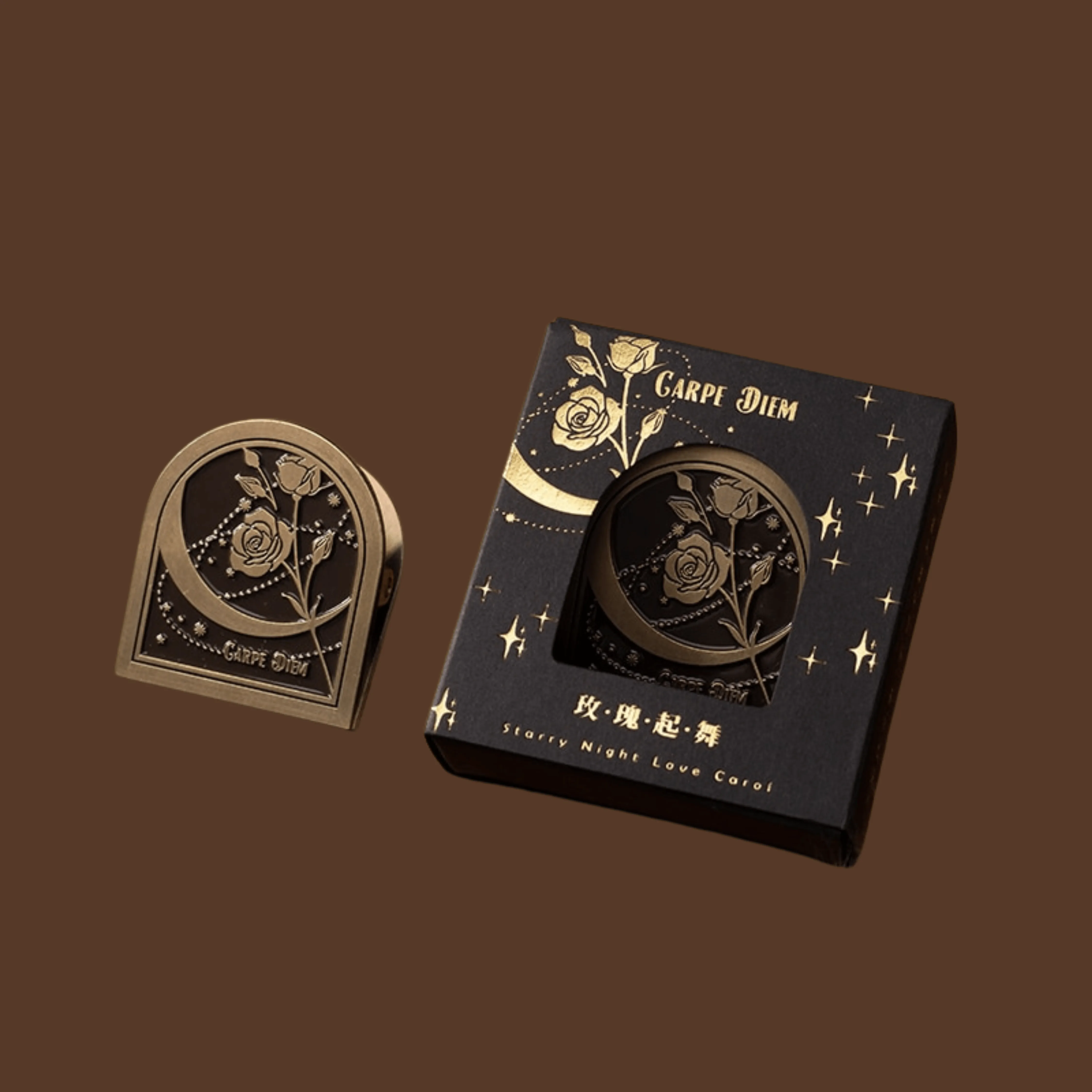 Charming Nature-Themed Bujo Clips – Durable Zinc Alloy