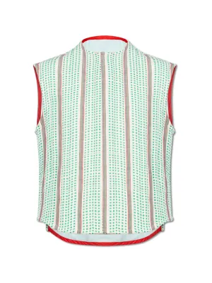 Check Weave Reversible Vest