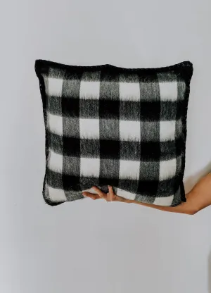 Checker Alpaca Pillow Cover