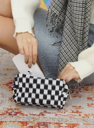 Checkered Pouch IN317