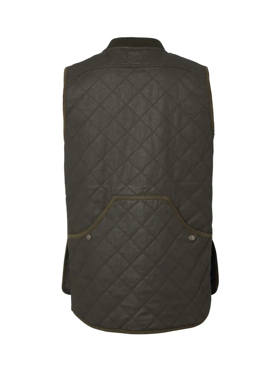 Chevalier Men&#x27;s Vintage Shooting Vest Leather Brown | Buy Chevalier Men&#x27;s Vintage Shooting Vest Leather Brown here | Outnorth