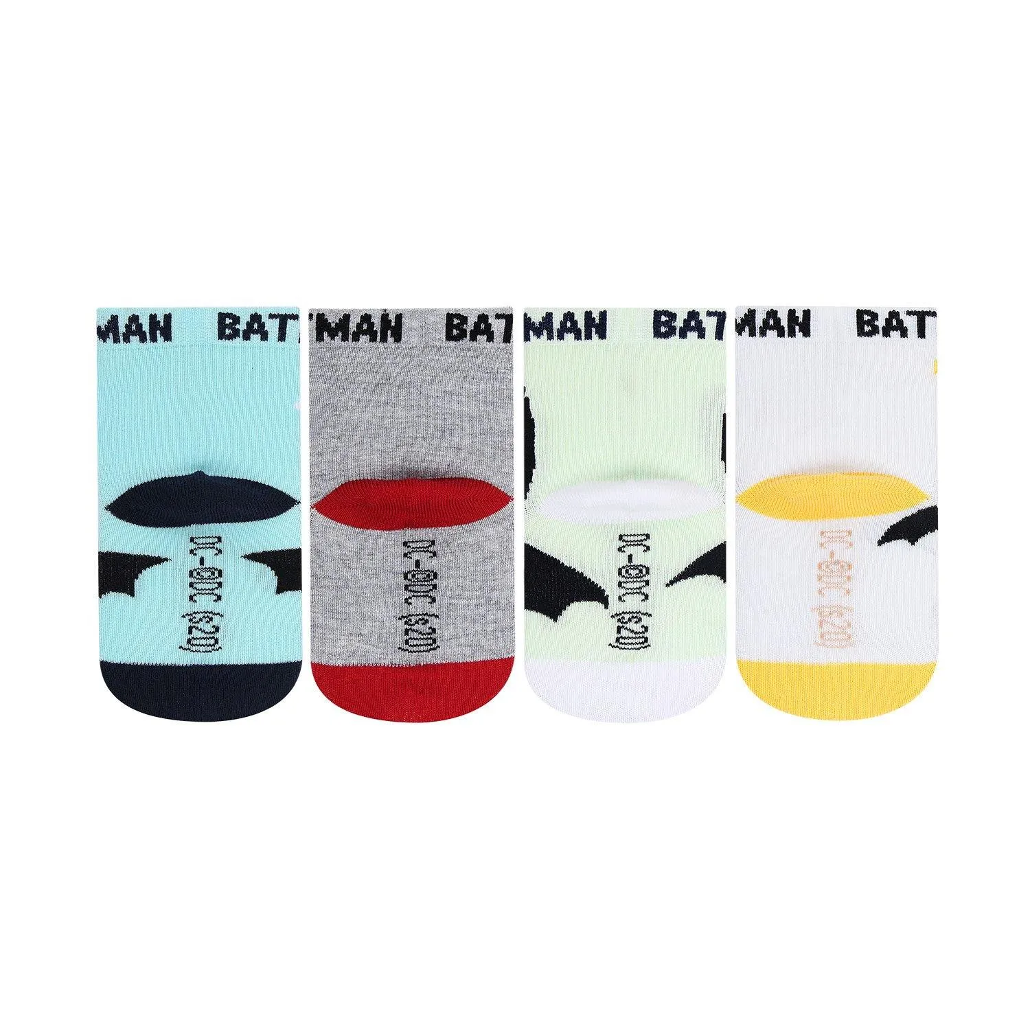 Chibi Batman Newborn Unisex Socks-Pack Of 4