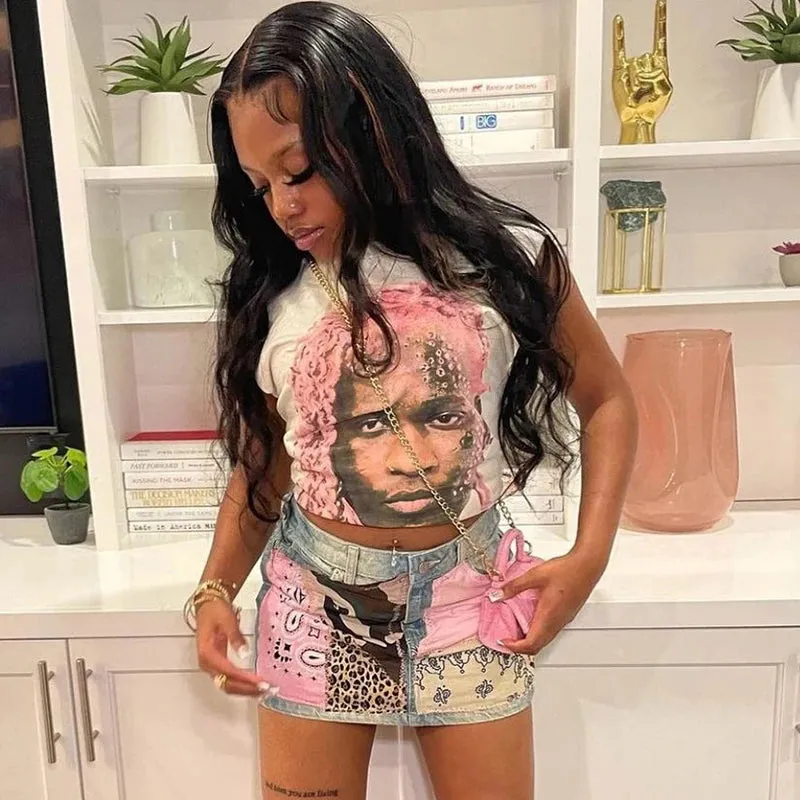 Chic Charm Graphic Young Thug T-shirt