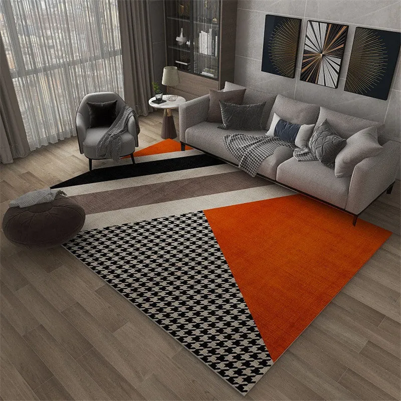 Chic Orange Carpet