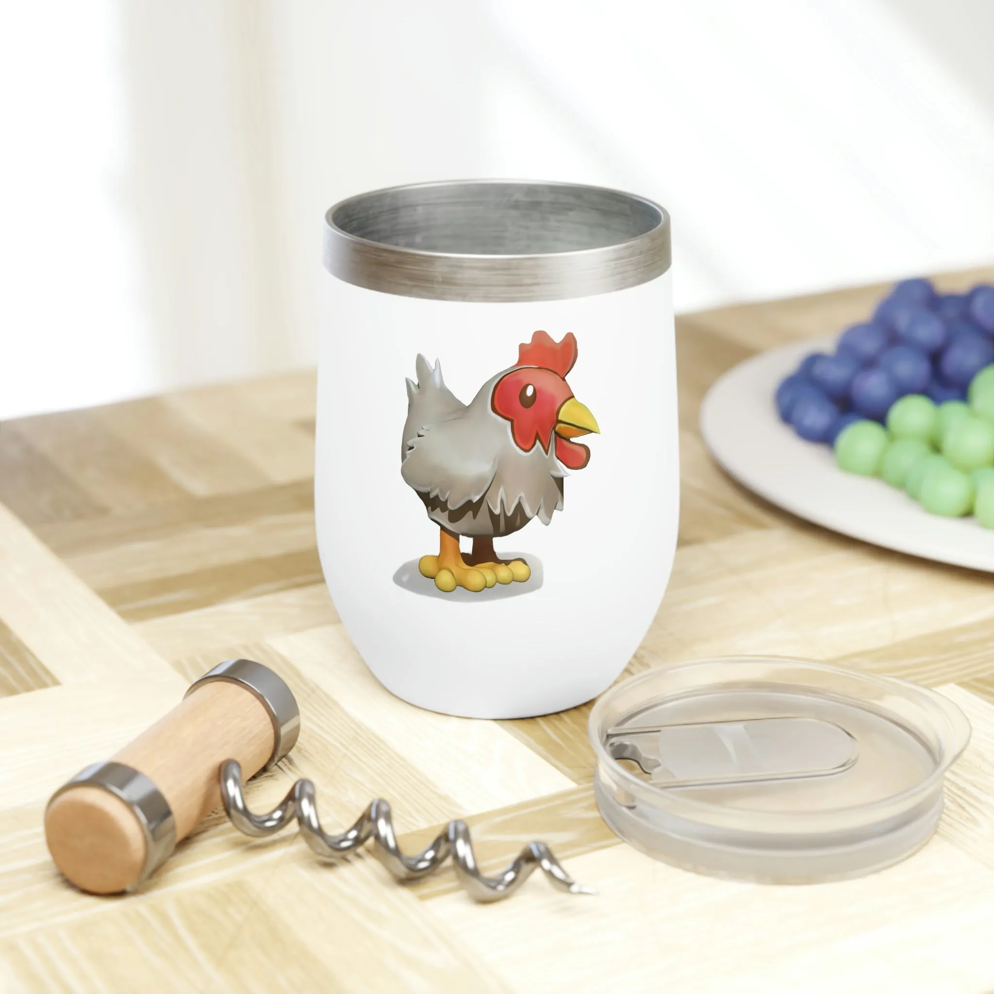 Chicken Chill Wine Tumbler