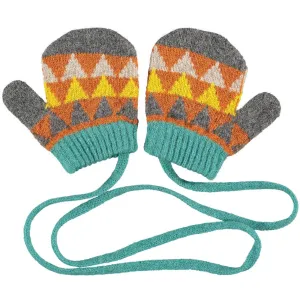 Children's Lambswool Triangle Mittens