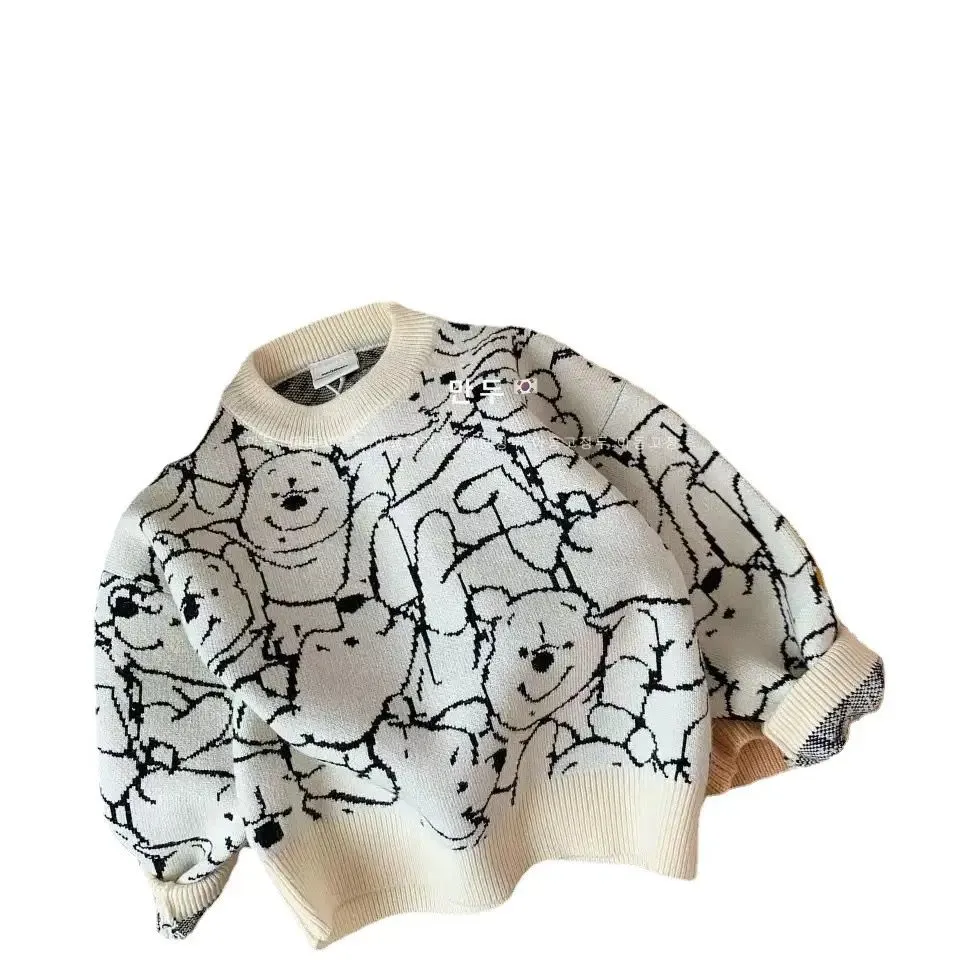 Children's Sweater Disney Winnie The Pooh  Autumn Winter Boys Girls 20450491