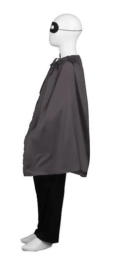 Child's Superhero Party Cape with Mask Set Costume | Black Cosplay