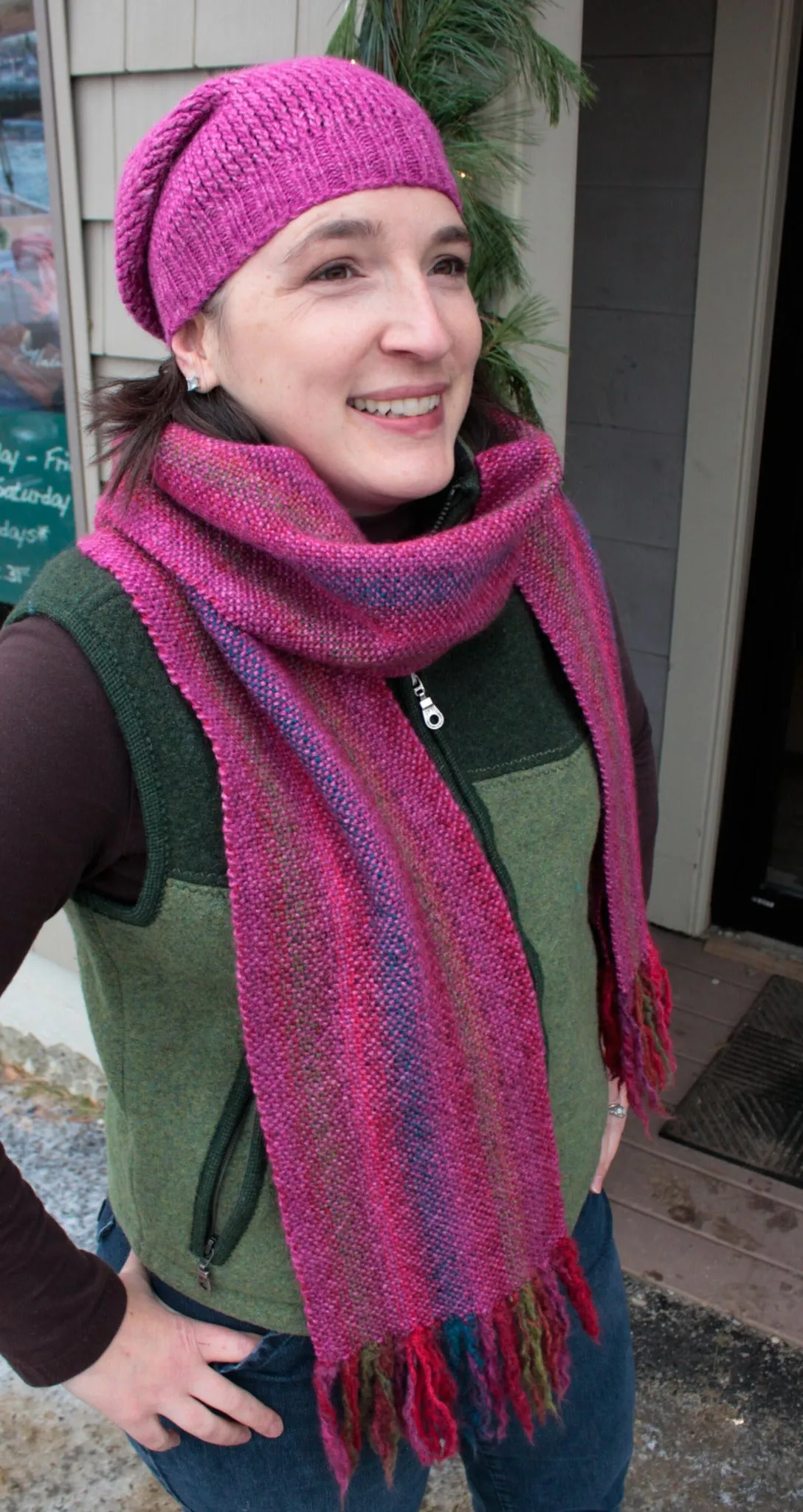 Chill Chaser Woven Scarf
