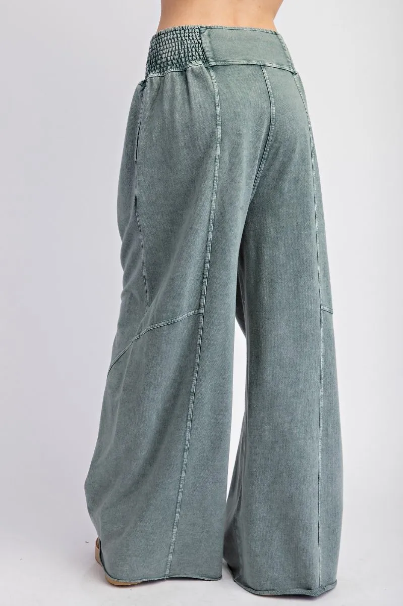 Chill Out Set {Pants} by Easel - Pacific Green