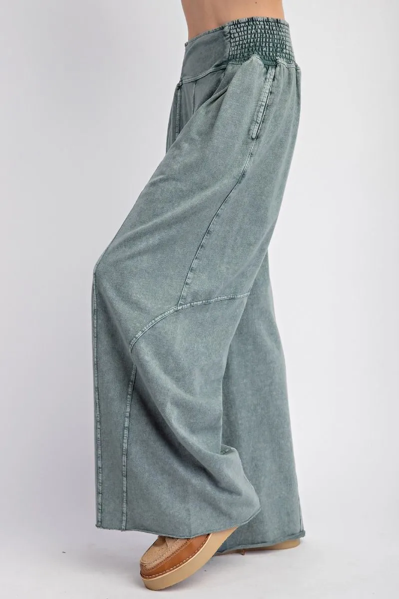 Chill Out Set {Pants} by Easel - Pacific Green