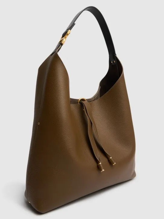 Chloé   Large Marcie grained leather tote bag 