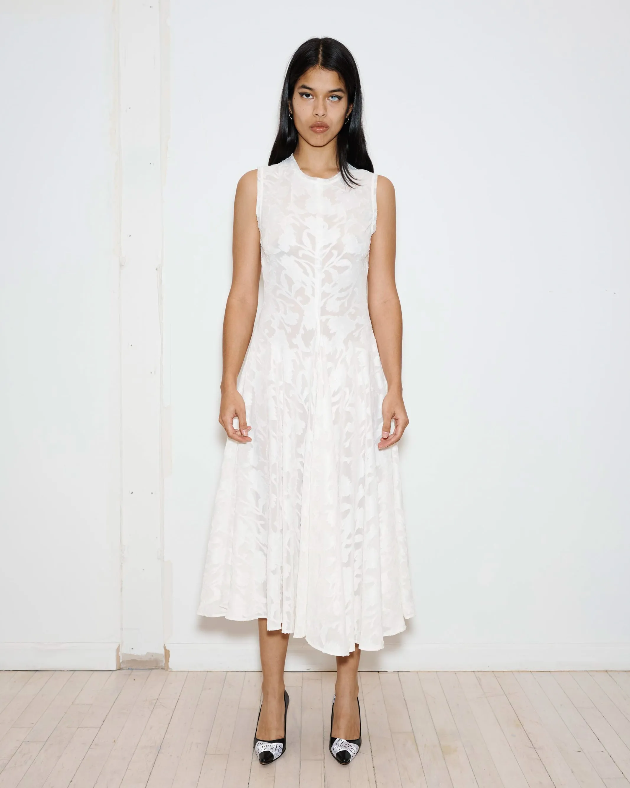 Chris Dress in Ivory