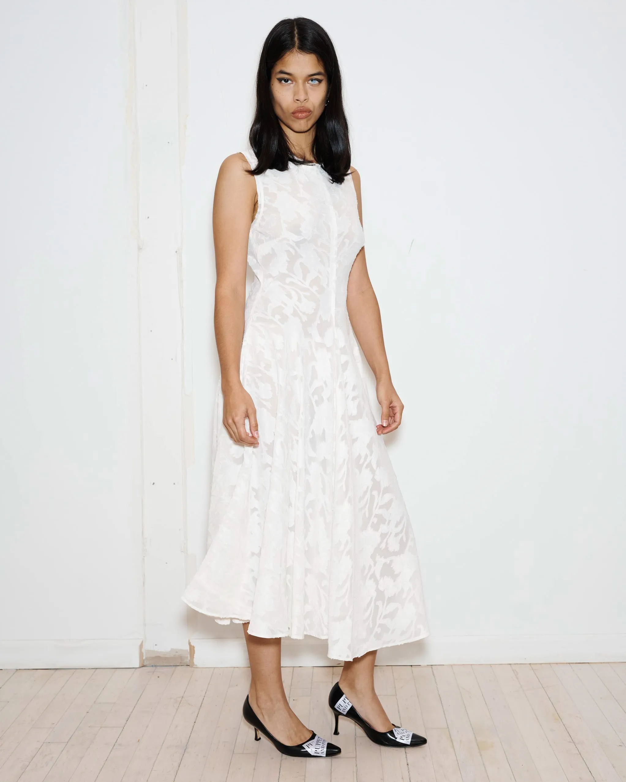 Chris Dress in Ivory
