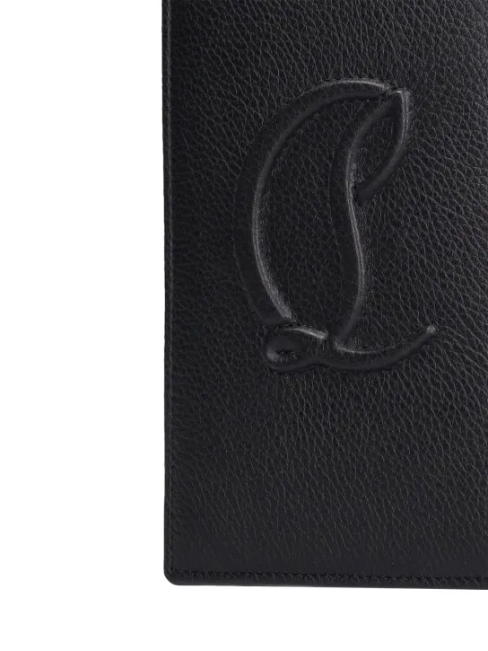 Christian Louboutin   By My Side leather phone case w/logo 