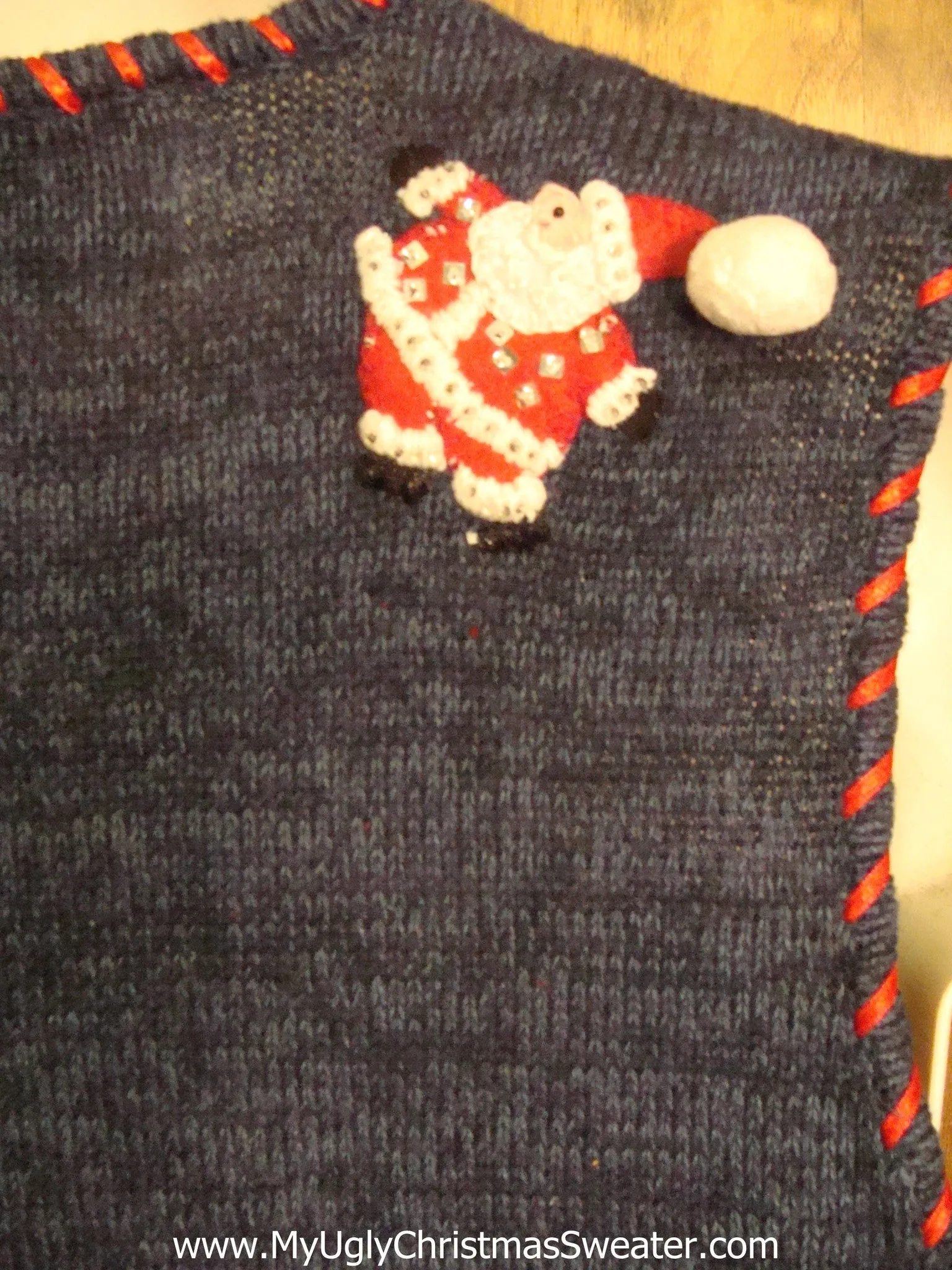 Christmas Fun Trees Tacky Xmas Party Sweater Vest
