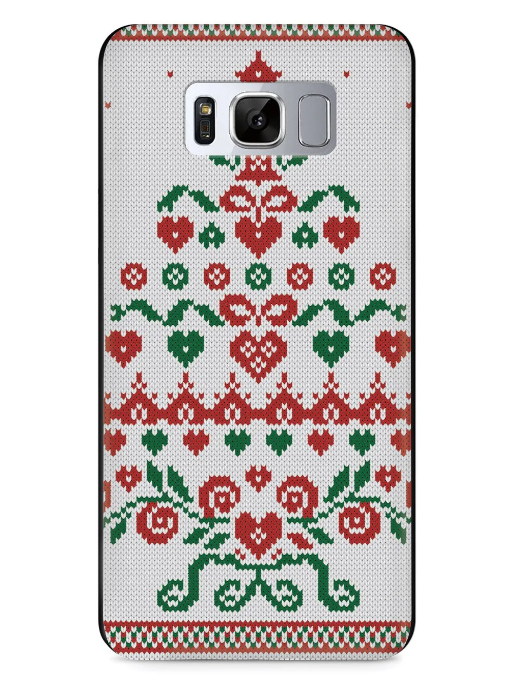 Christmas Tree Sweater Texture - Black Case