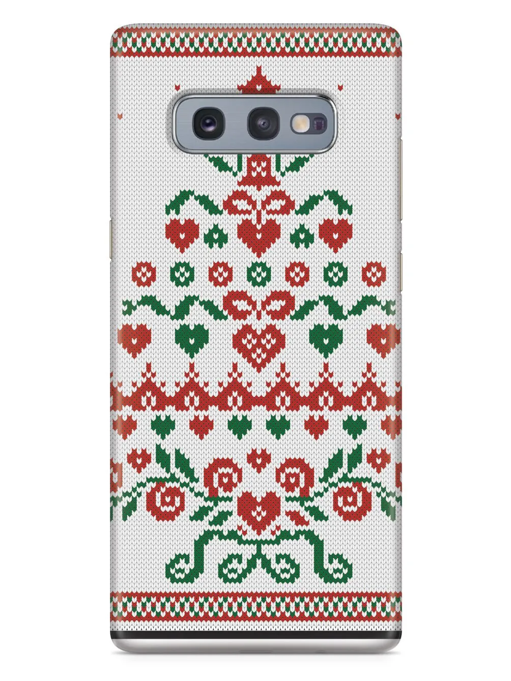 Christmas Tree Sweater Texture - Black Case