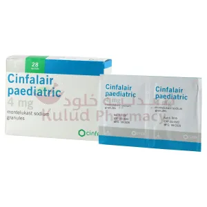Cinfalair Pediatric Modified-Release Granules 4 Mg 28 PC